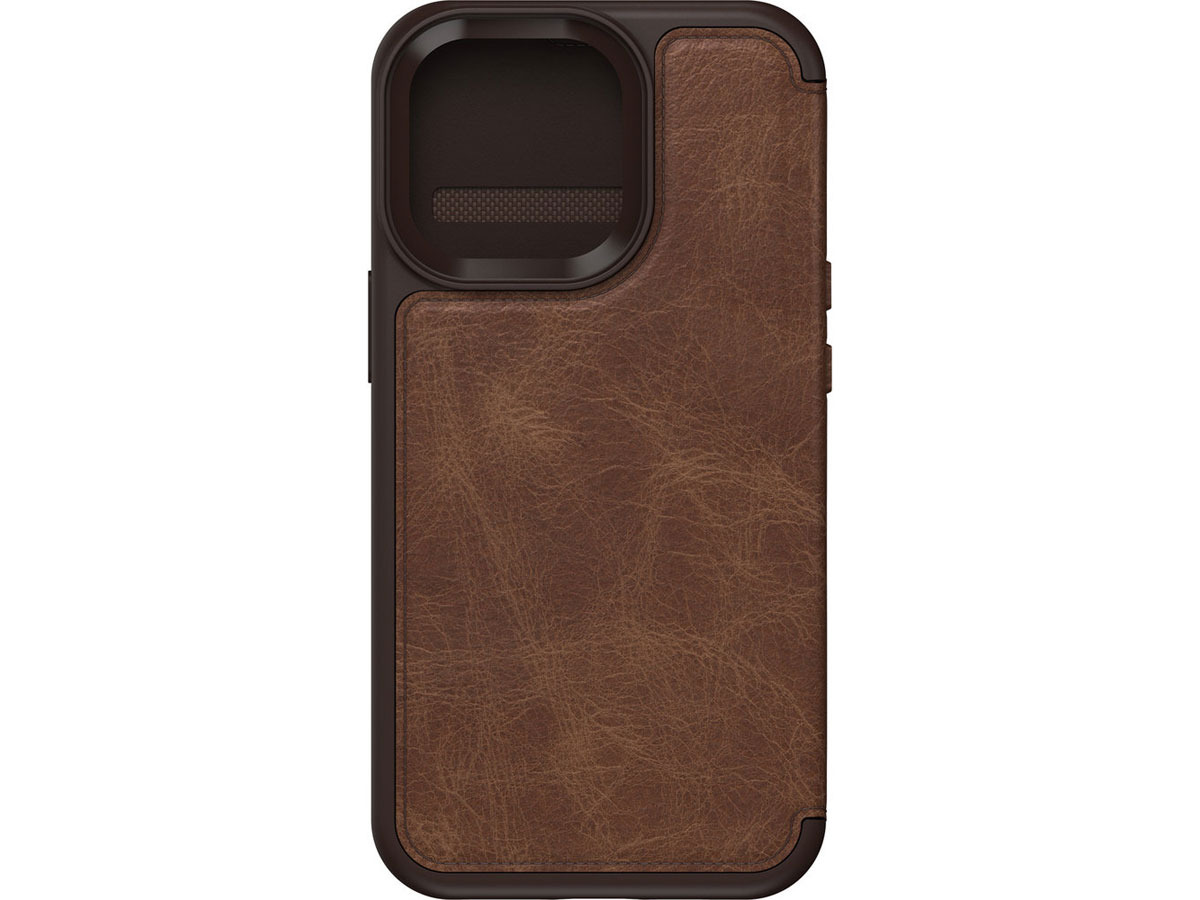 Otterbox Strada Leather Folio Bruin - iPhone 13 Pro hoesje