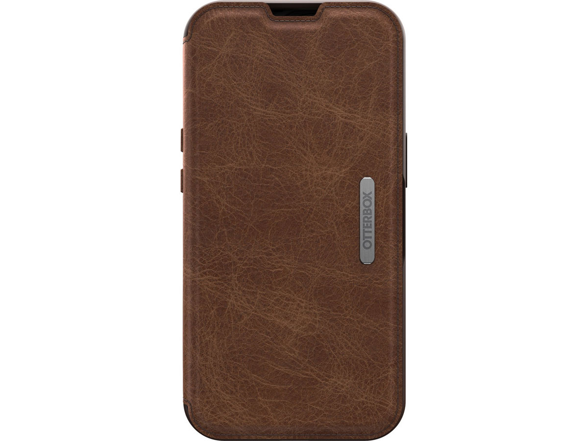 Otterbox Strada Leather Folio Bruin - iPhone 13 Pro hoesje