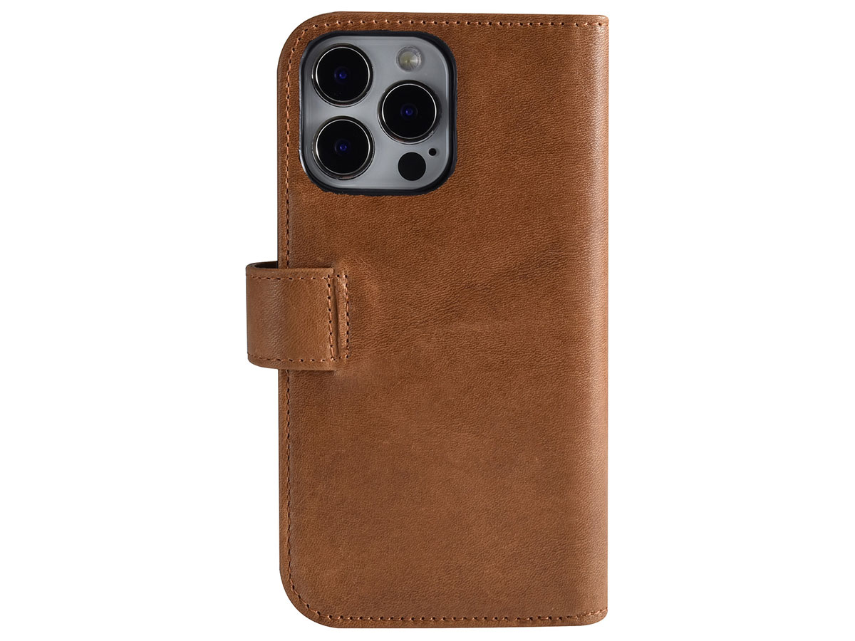 Pierre Cardin True Wallet Bruin Leer - iPhone 13 Pro hoesje