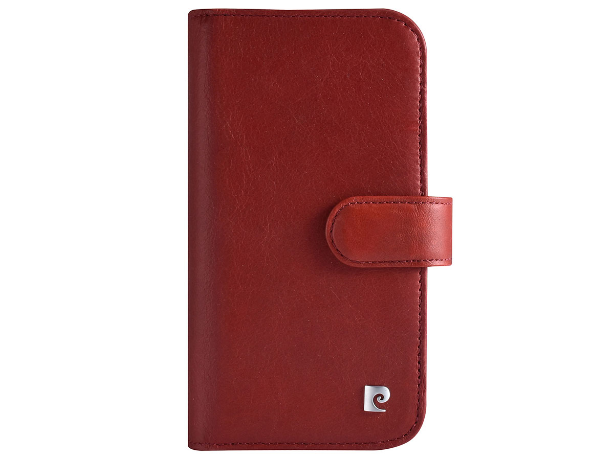 Pierre Cardin True Wallet Rood Leer - iPhone 13 Pro hoesje