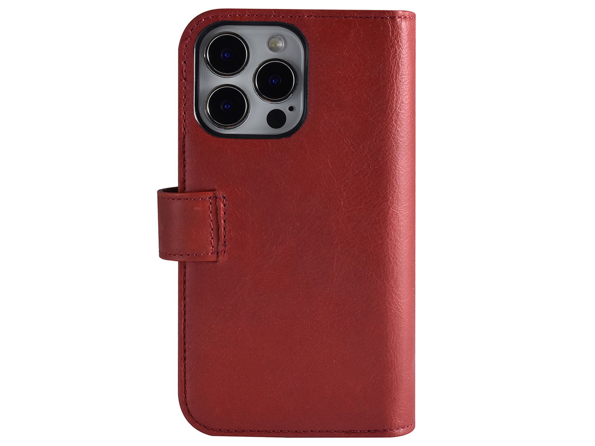 Pierre Cardin True Wallet Rood Leer - iPhone 13 Pro hoesje