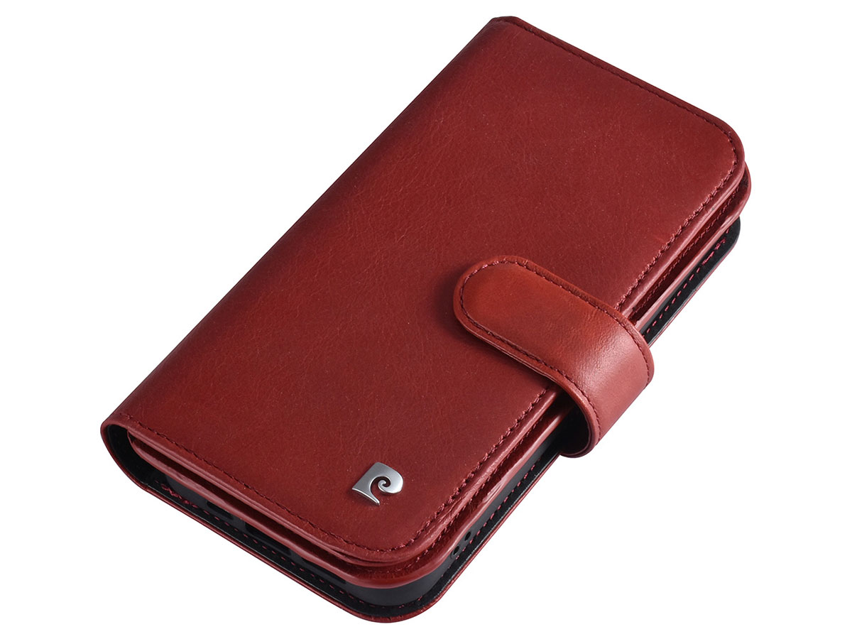 Pierre Cardin True Wallet Rood Leer - iPhone 13 Pro hoesje