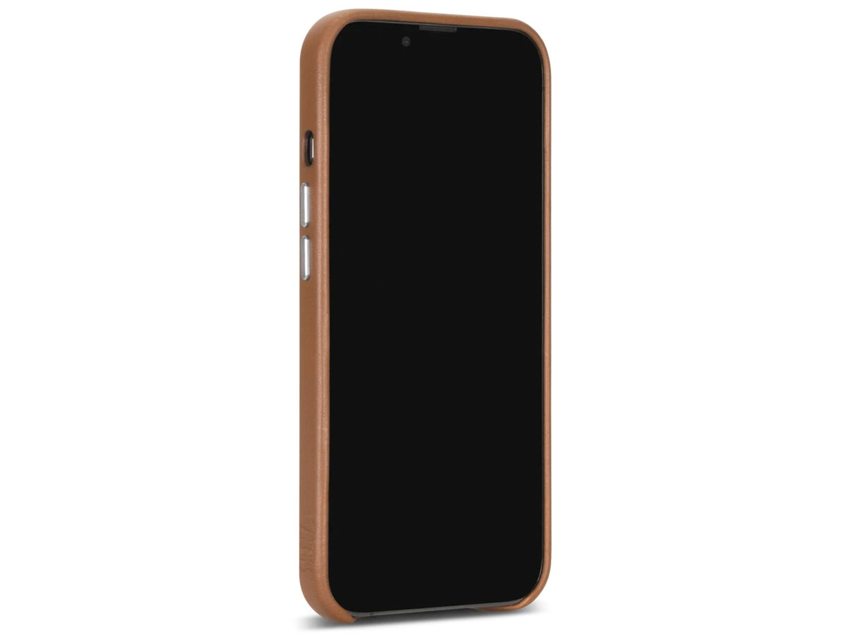 Sena LeatherSkin Case Bruin - iPhone 13/13 Pro Hoesje Leer