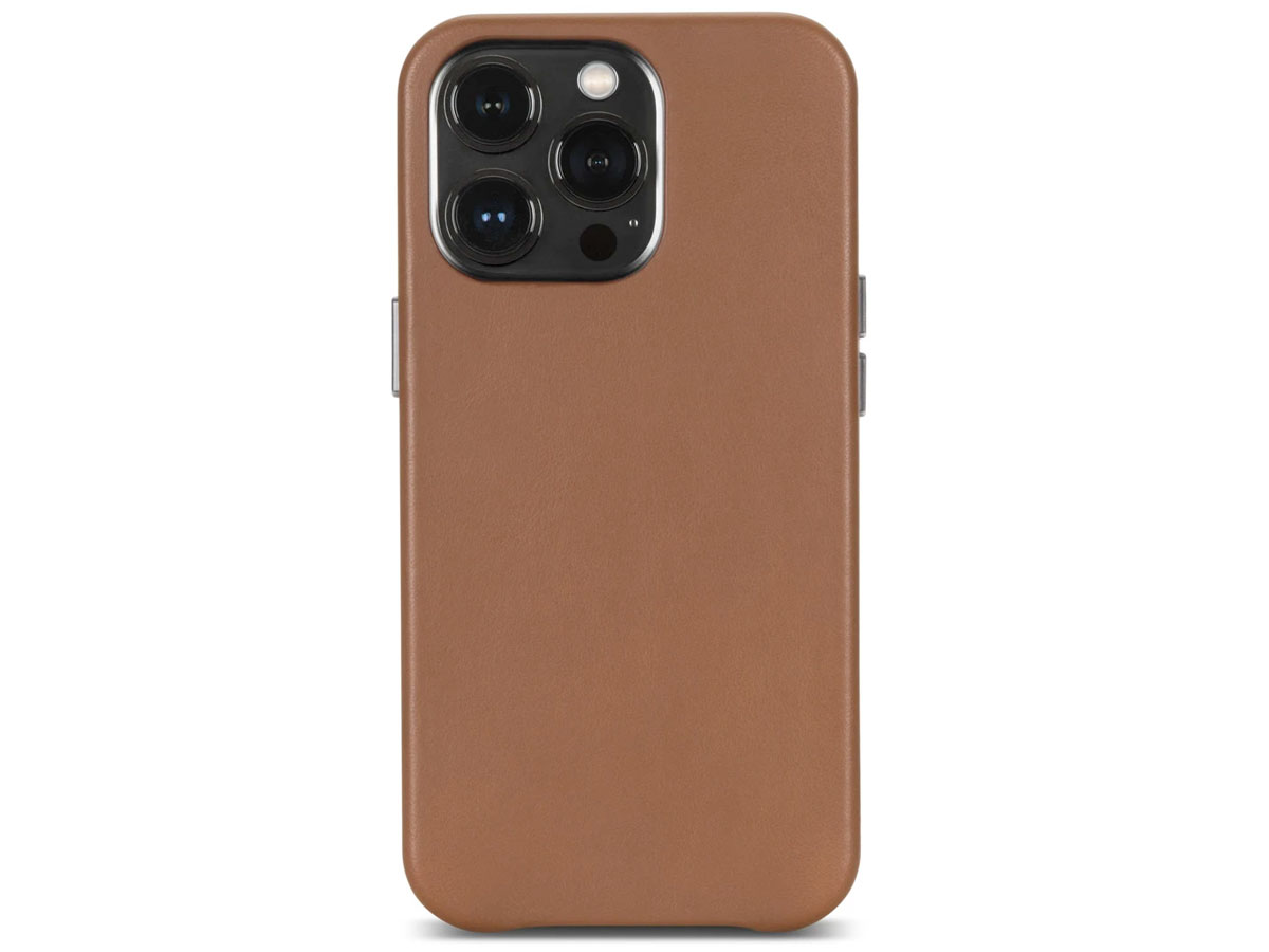 Sena LeatherSkin Case Bruin - iPhone 13/13 Pro Hoesje Leer