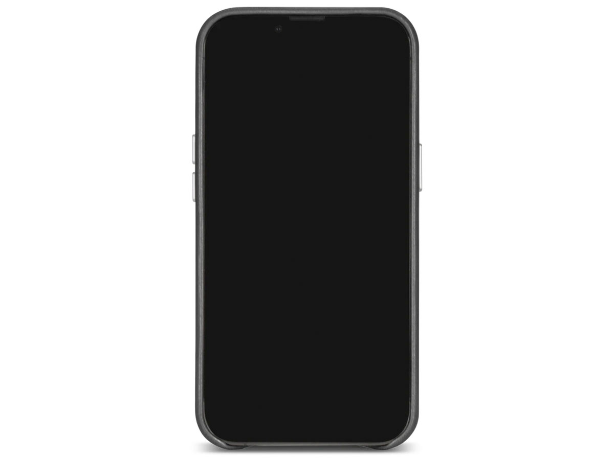 Sena LeatherSkin Case Zwart - iPhone 13/13 Pro Hoesje Leer