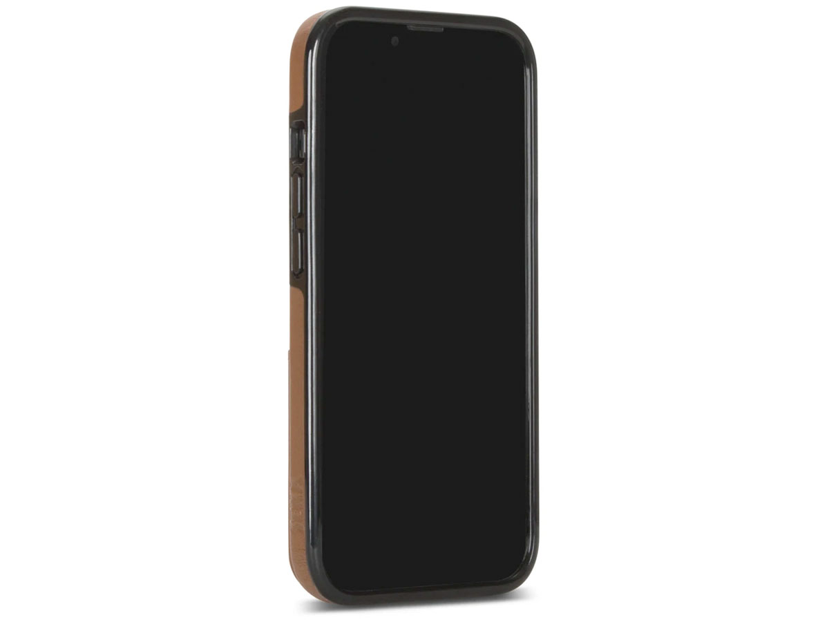 Sena Lugano Wallet Bruin - iPhone 13/13 Pro Hoesje Leer