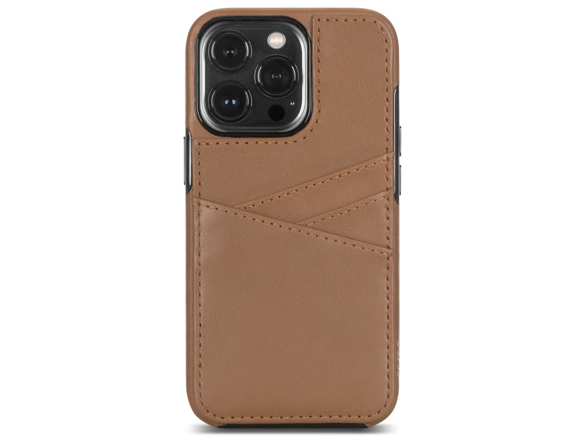 Sena Lugano Wallet Bruin - iPhone 13/13 Pro Hoesje Leer