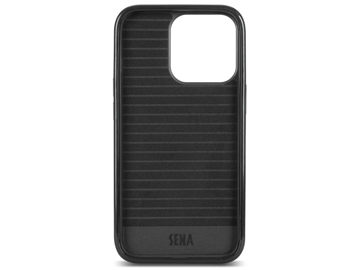 Sena Lugano Wallet Bruin - iPhone 13/13 Pro Hoesje Leer