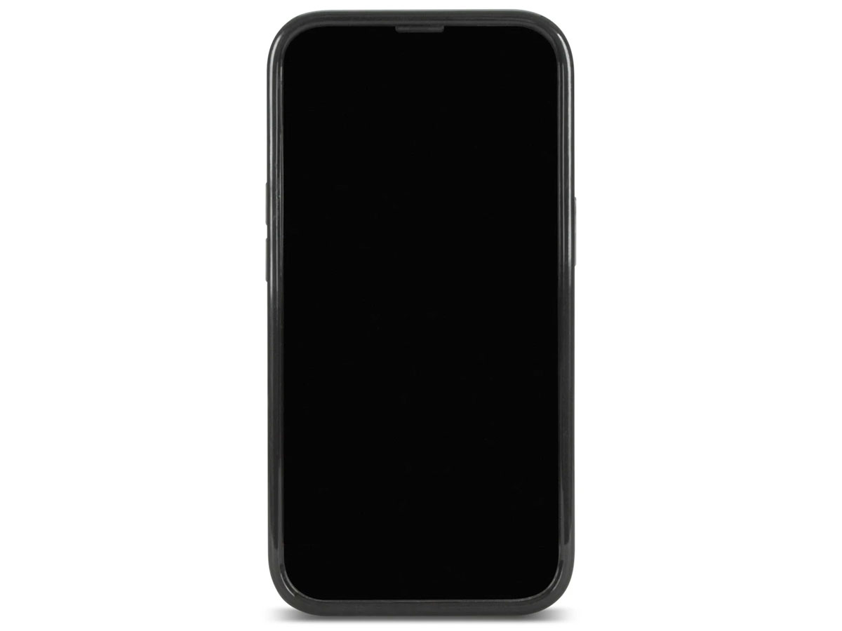 Sena WalletSkin Case Zwart - iPhone 13/13 Pro Hoesje Leer