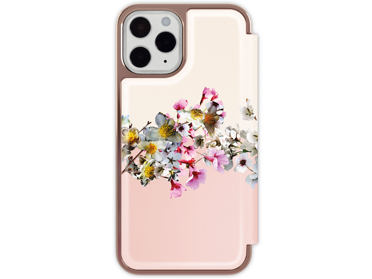 Ted Baker Jasmine Mirror Folio Case - iPhone 13 Pro Hoesje