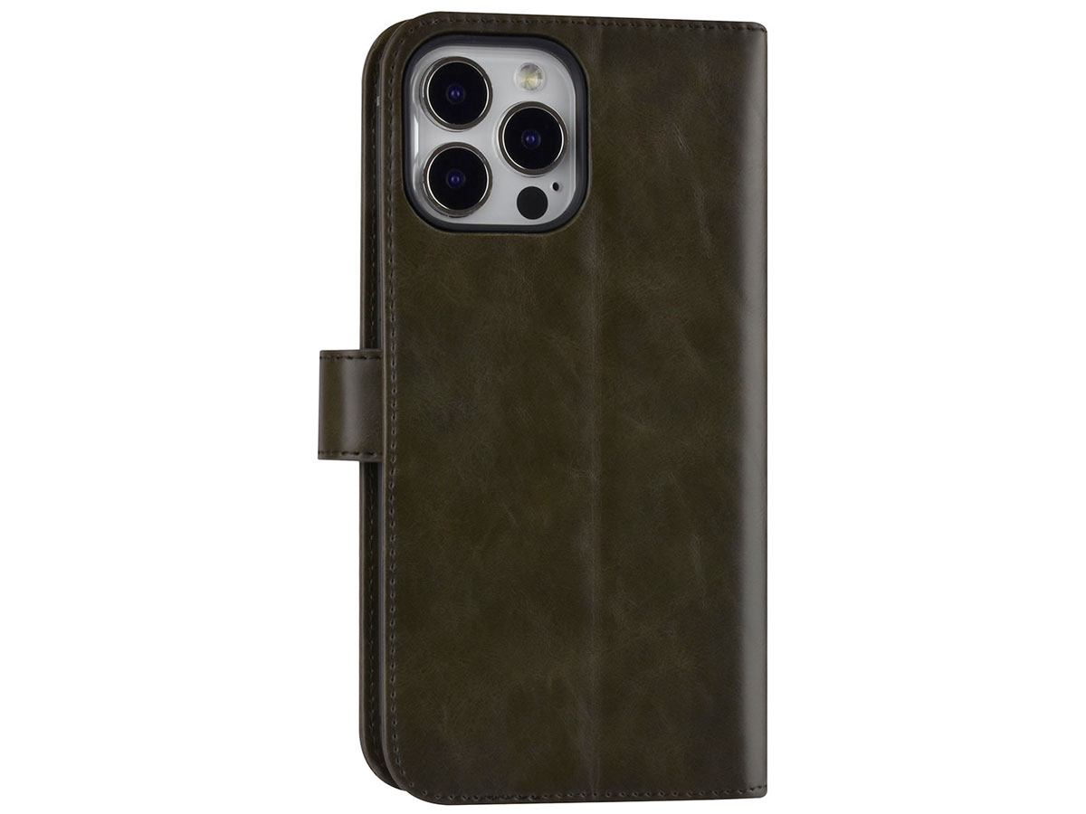 Uniq True Wallet Case Groen - iPhone 13 Pro hoesje