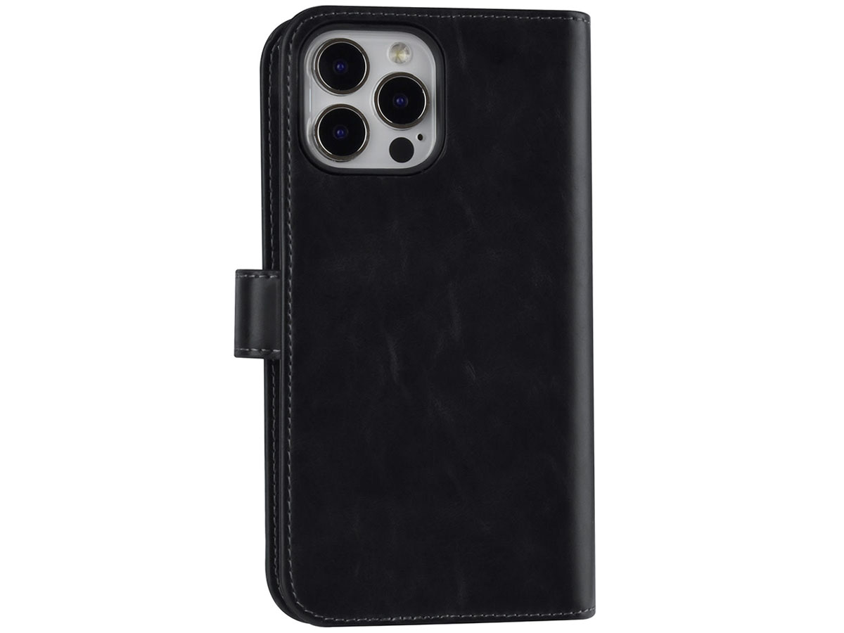 Uniq True Wallet Case Zwart - iPhone 13 Pro hoesje