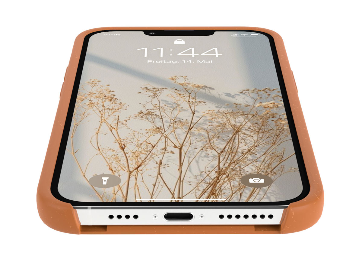 Woodcessories Change Case Oranje - Eco iPhone 13 Pro hoesje