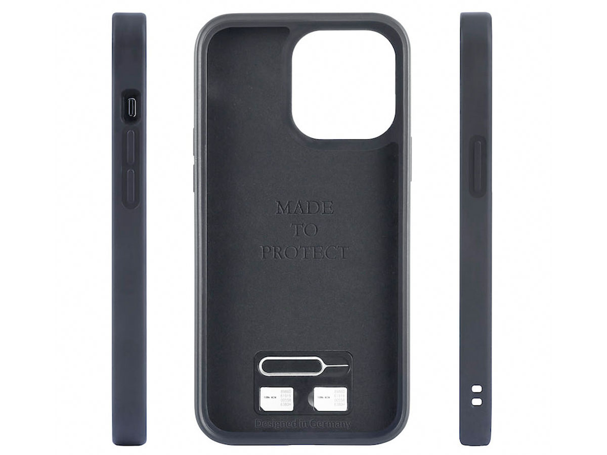 Woodcessories MagSafe Case Stone - iPhone 13 Pro hoesje van Steen