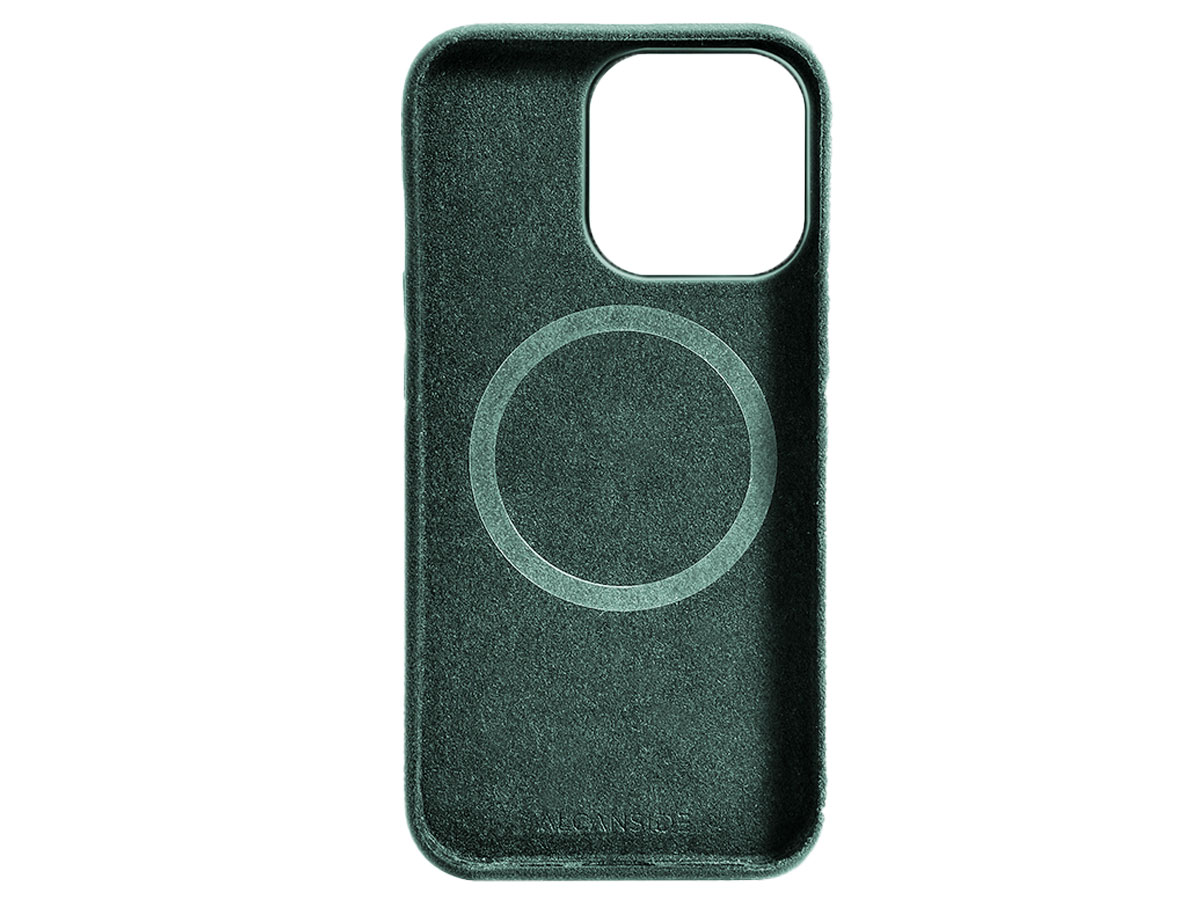 Alcanside Alcantara MagSafe Case Groen - iPhone 13 Pro Max hoesje