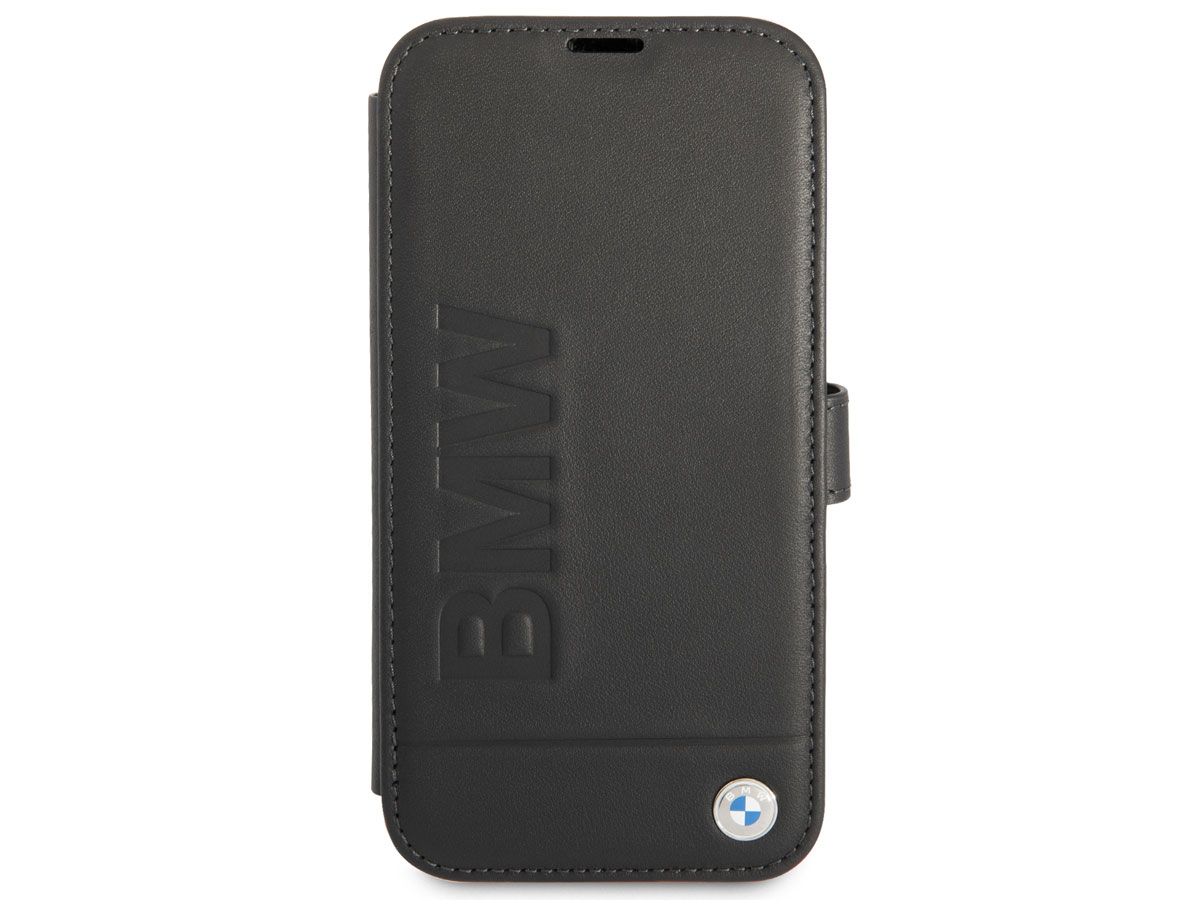 BMW Signature Leather Folio Case - iPhone 13 Pro Max Hoesje Leer