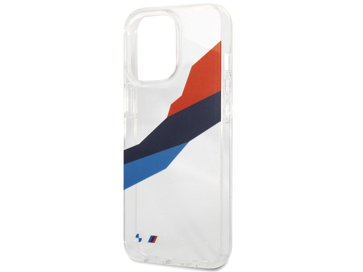 BMW M Motorsport Tricolor TPU Case - iPhone 13 Pro Max hoesje