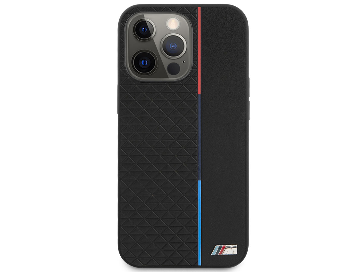 BMW M Sport Tricolor Stripe Case - iPhone 13 Pro Max hoesje