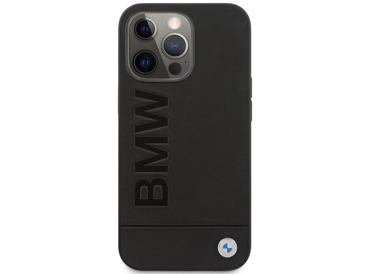 BMW Signature Leather Case - iPhone 13 Pro Max hoesje