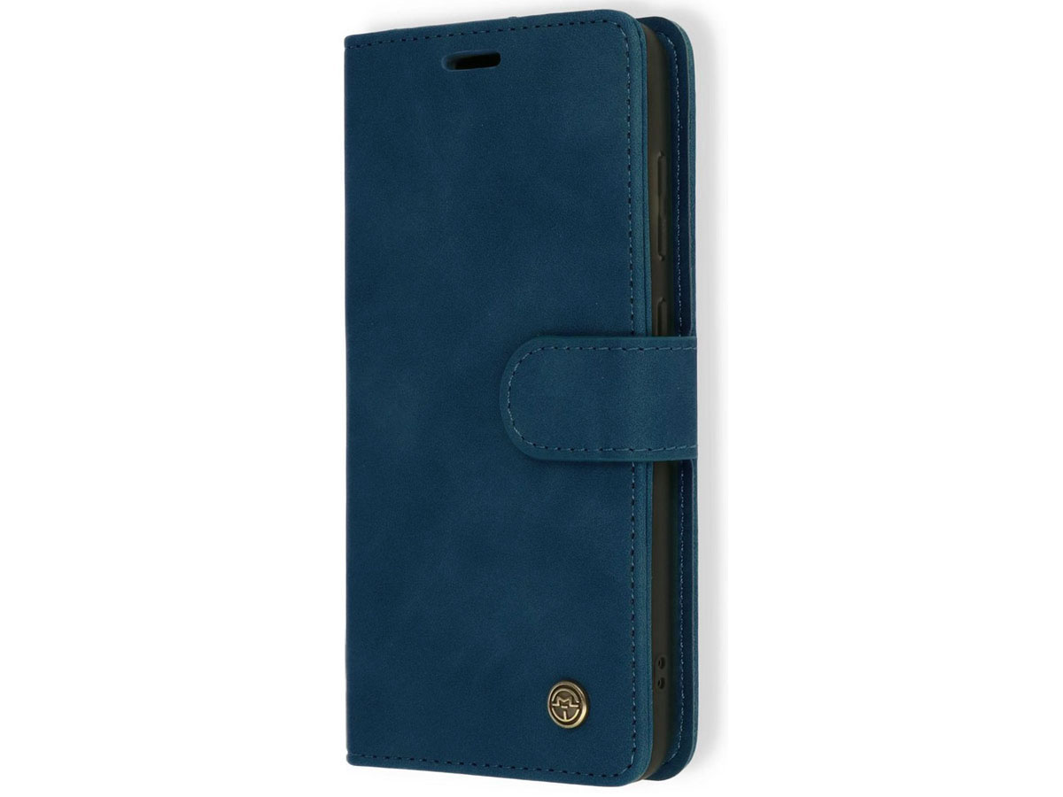 CaseMe 2in1 Magnetic Bookcase Donkerblauw - iPhone 13 Pro Max Hoesje