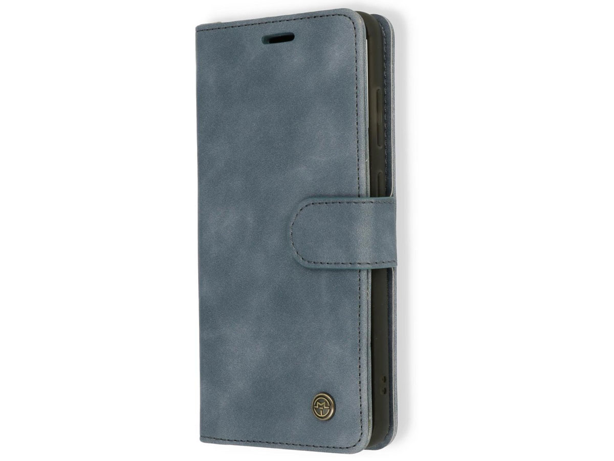 CaseMe 2in1 Magnetic Bookcase Grijs - iPhone 13 Pro Max Hoesje