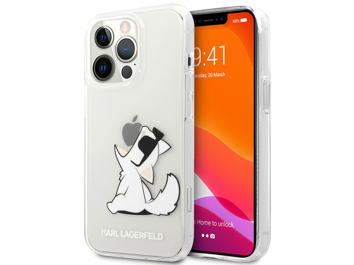 Karl Lagerfeld Fun Choupette Case - iPhone 13 Pro Max hoesje