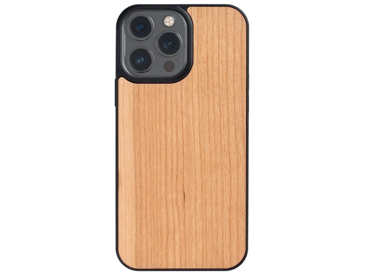 Oakywood Wooden MagSafe Case Cherry - iPhone 13 Pro Max hoesje