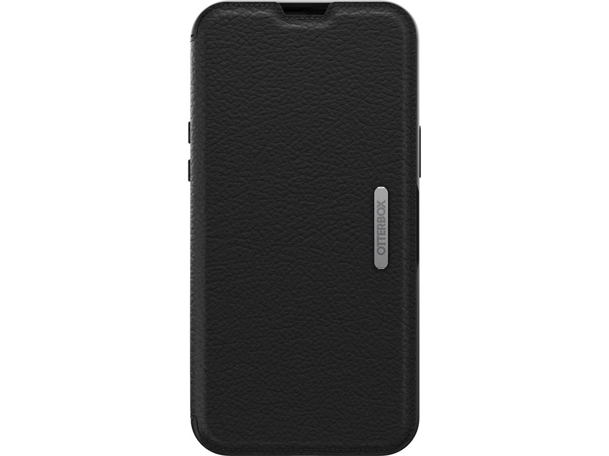 Otterbox Strada Leather Folio Zwart - iPhone 13 Pro Max hoesje