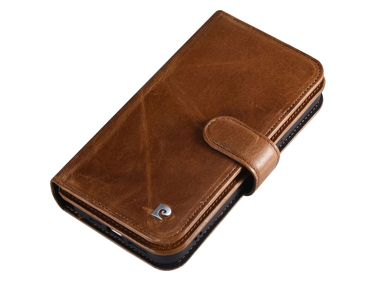 Pierre Cardin True Wallet Bruin Leer - iPhone 13 Pro Max hoesje