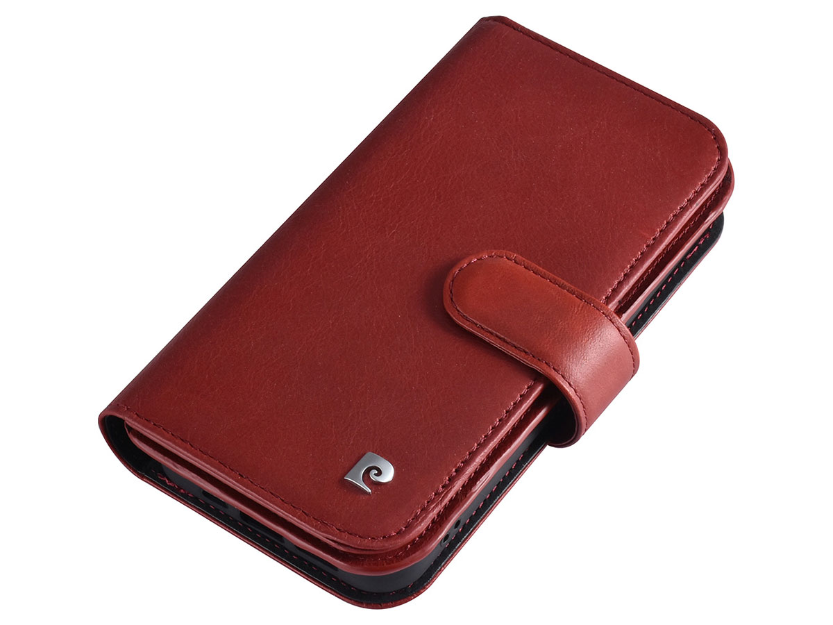 Pierre Cardin True Wallet Rood Leer - iPhone 13 Pro Max hoesje