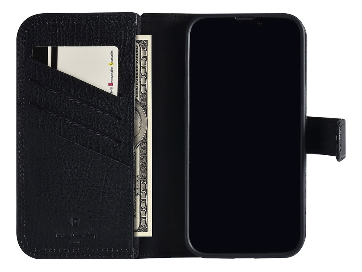 Pierre Cardin True Wallet Zwart Leer - iPhone 13 Pro Max hoesje
