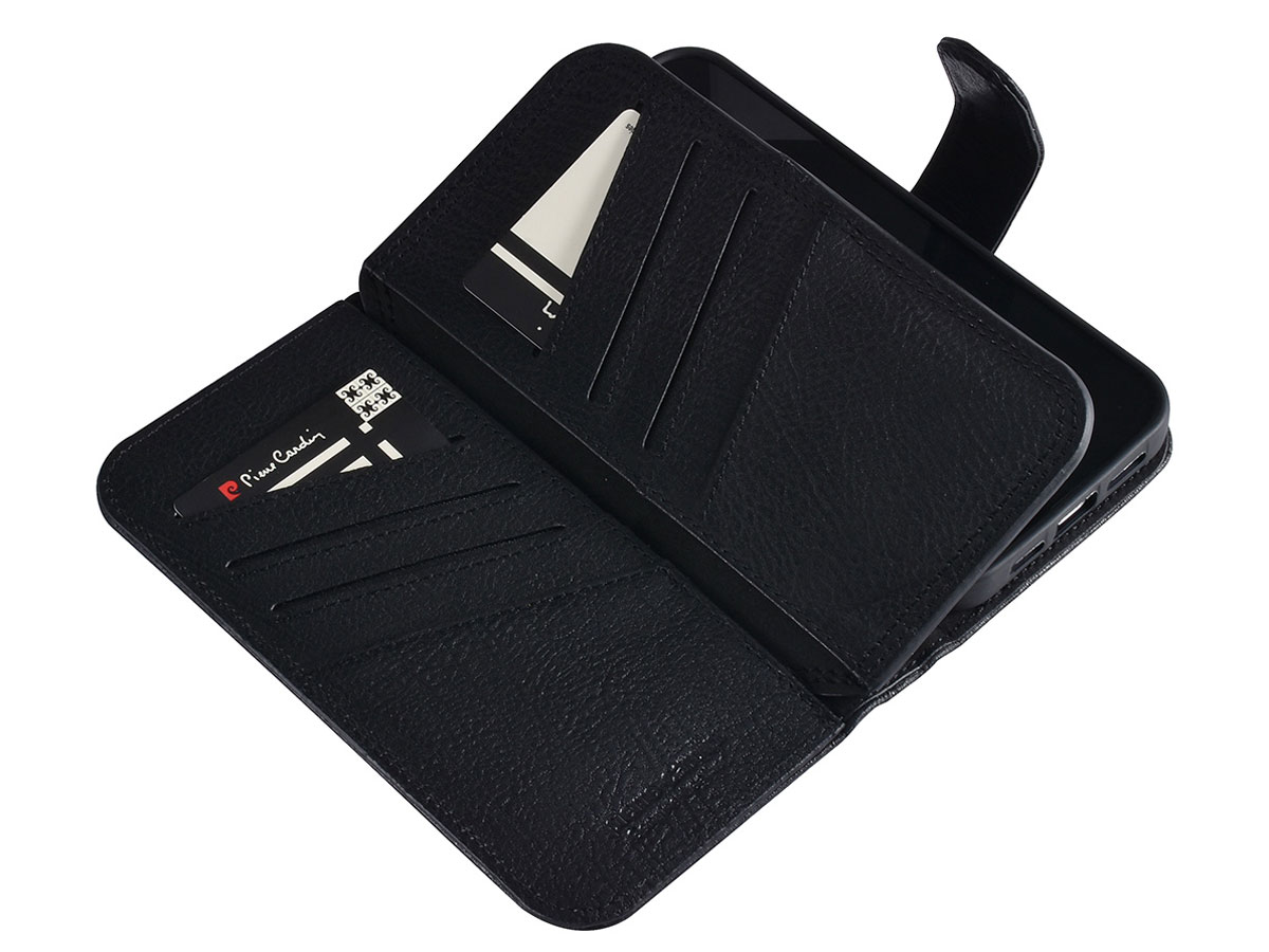 Pierre Cardin True Wallet Zwart Leer - iPhone 13 Pro Max hoesje