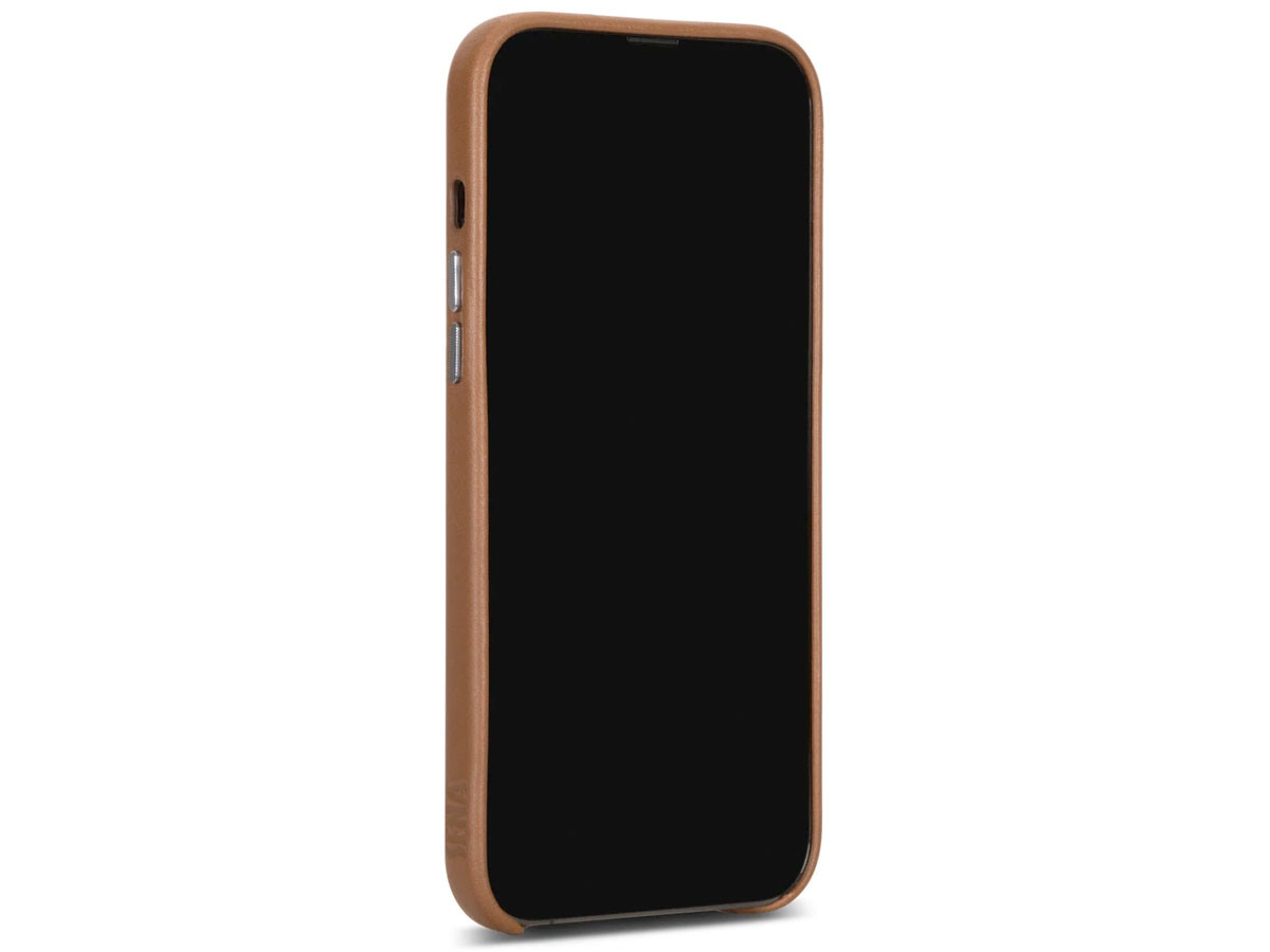 Sena LeatherSkin Case Bruin - iPhone 13 Pro Max Hoesje Leer