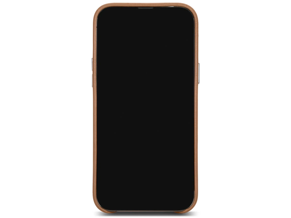 Sena LeatherSkin Case Bruin - iPhone 13 Pro Max Hoesje Leer