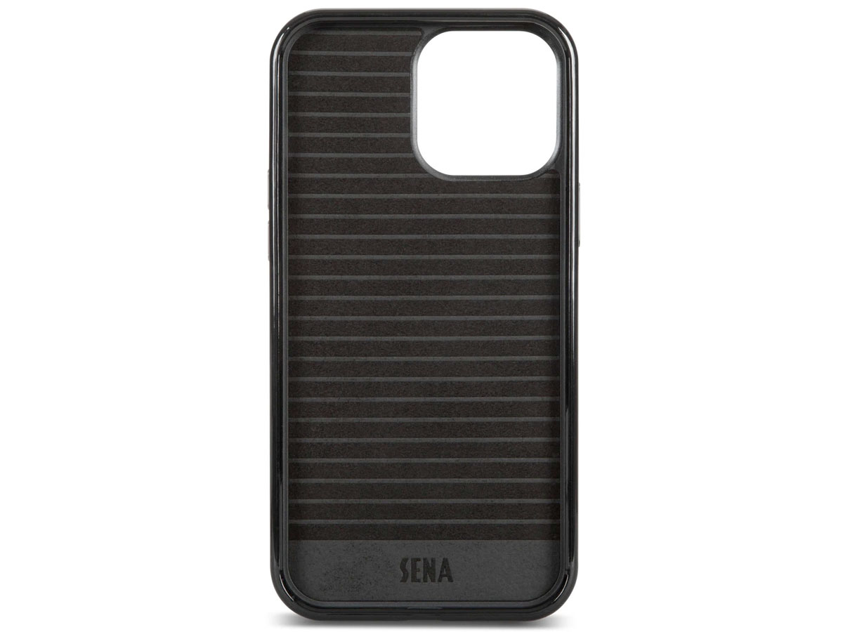 Sena Lugano Wallet Bruin - iPhone 13 Pro Max Hoesje Leer