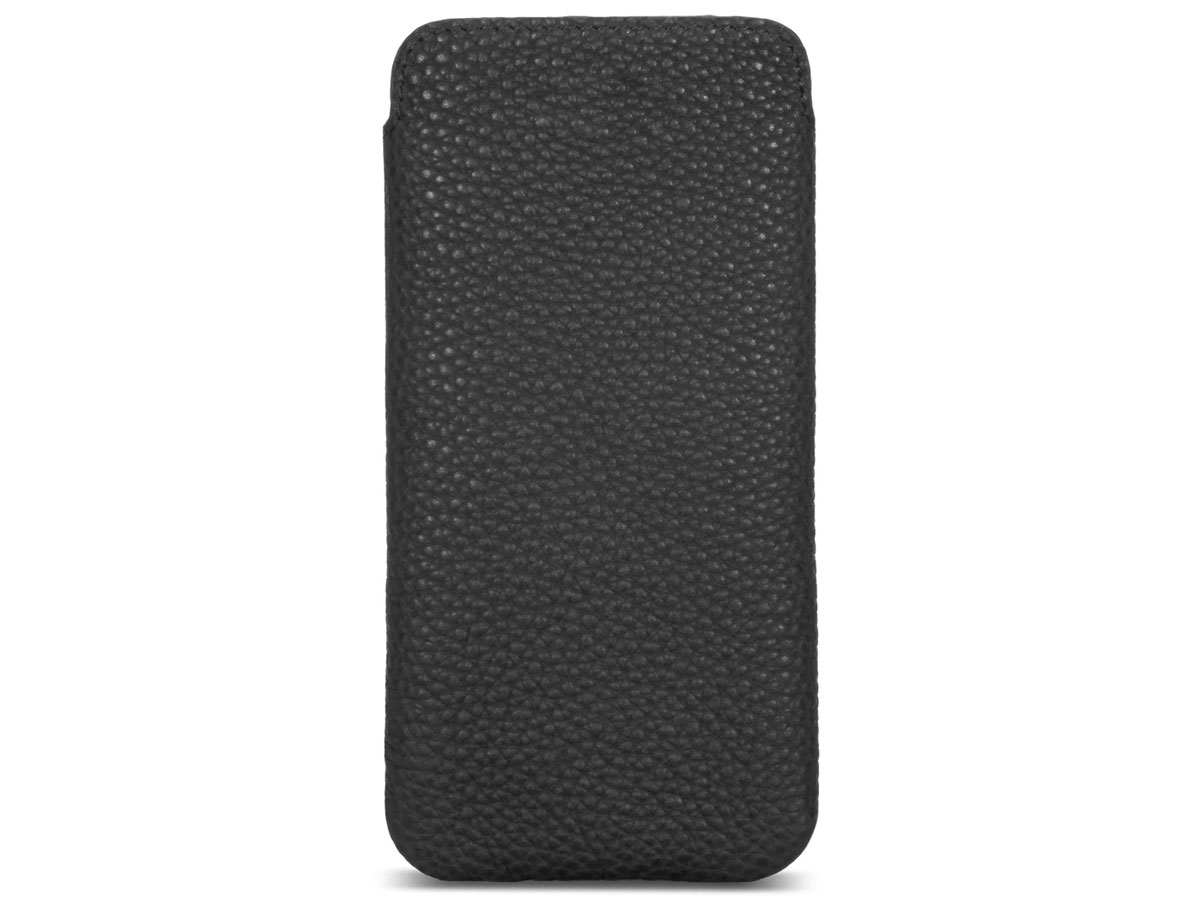 Sena Ultraslim Sleeve Zwart Leer - iPhone 13 Pro Max hoesje