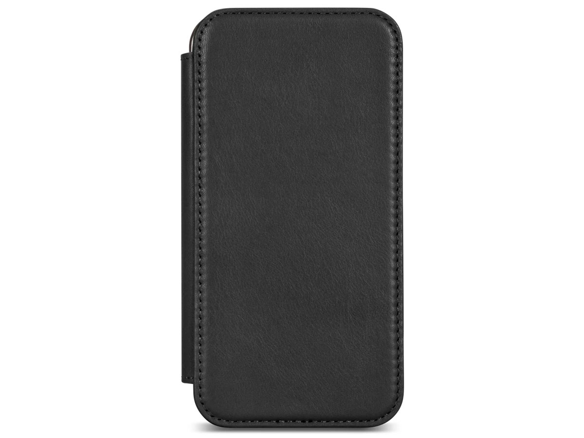 Sena Wallet Book Zwart - iPhone 13 Pro Max Hoesje Leer