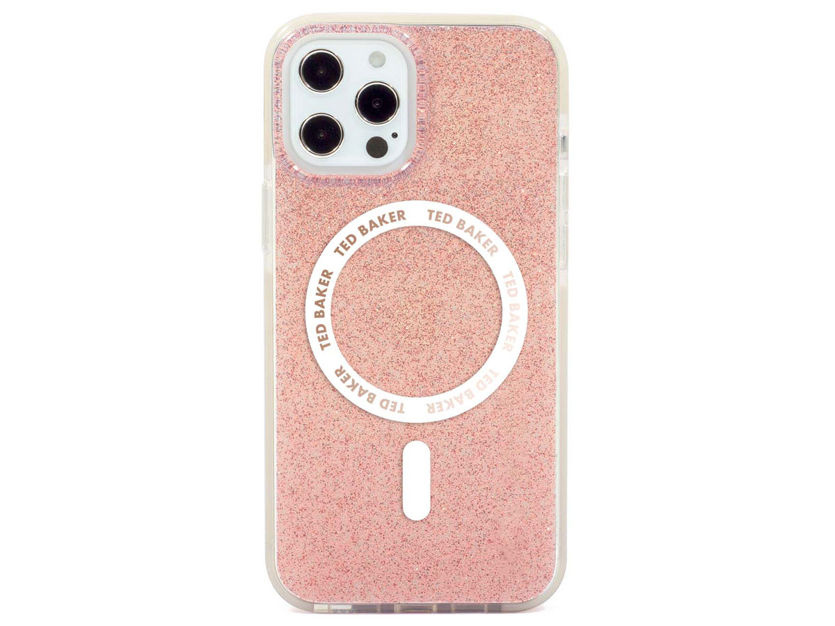 Ted Baker Glitsie Anti-Shock MagSafe Case - iPhone 13 Pro Max Hoesje