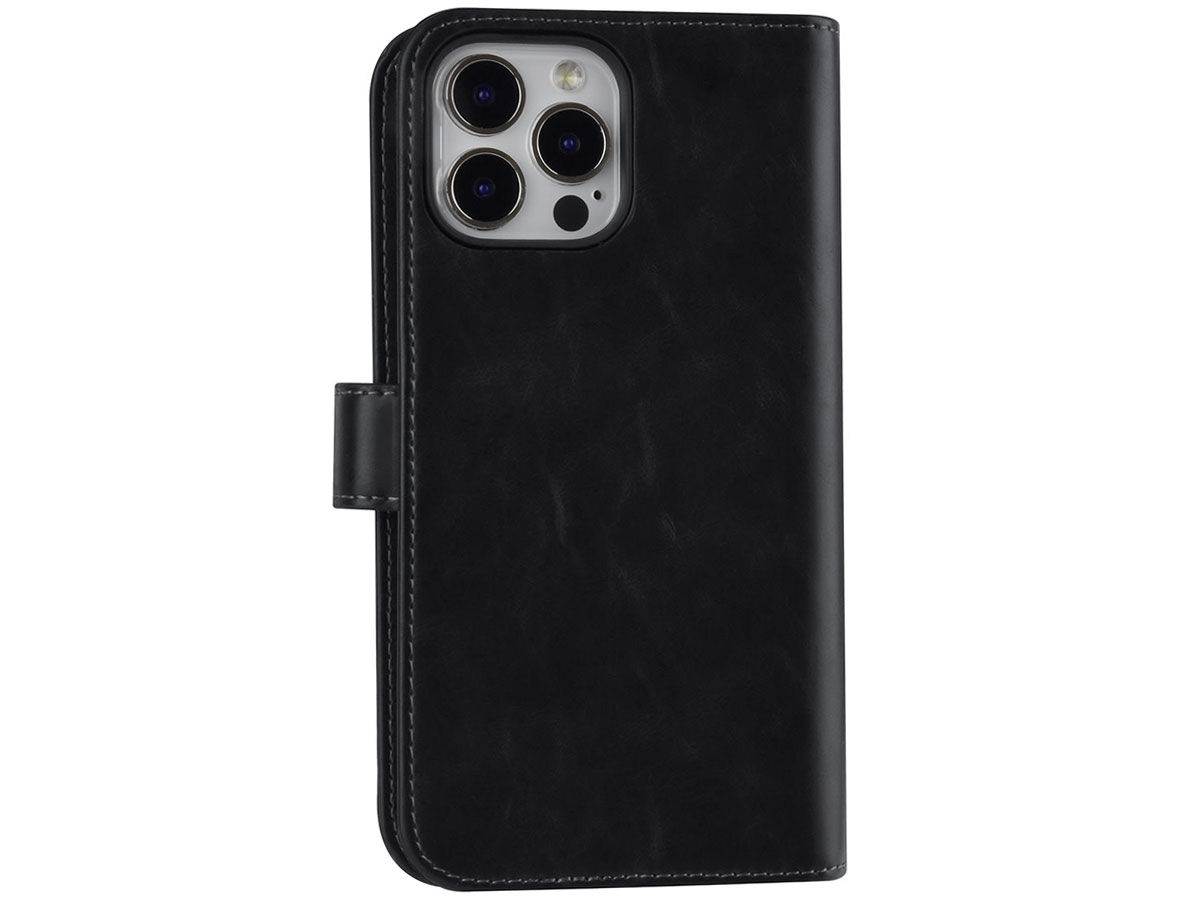 Uniq True Wallet XXL Case Zwart - iPhone 13 Pro Max hoesje