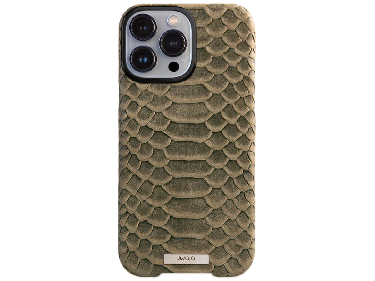 Vaja Grip Kobra MagSafe Case iPhone 13 Pro Max Groen