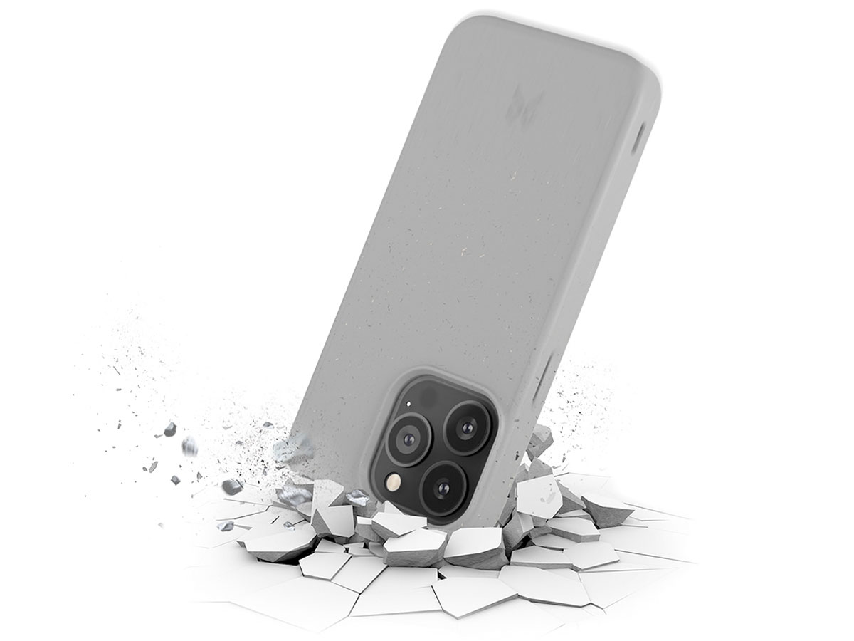 Woodcessories Bio AM Case MagSafe Grijs - iPhone 13 Pro Max hoesje