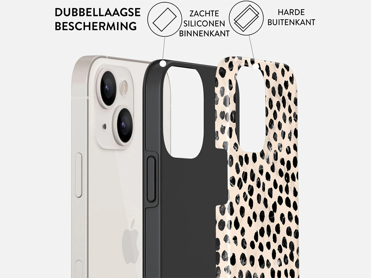 Burga Tough Case Almond Latte - iPhone 14 Hoesje