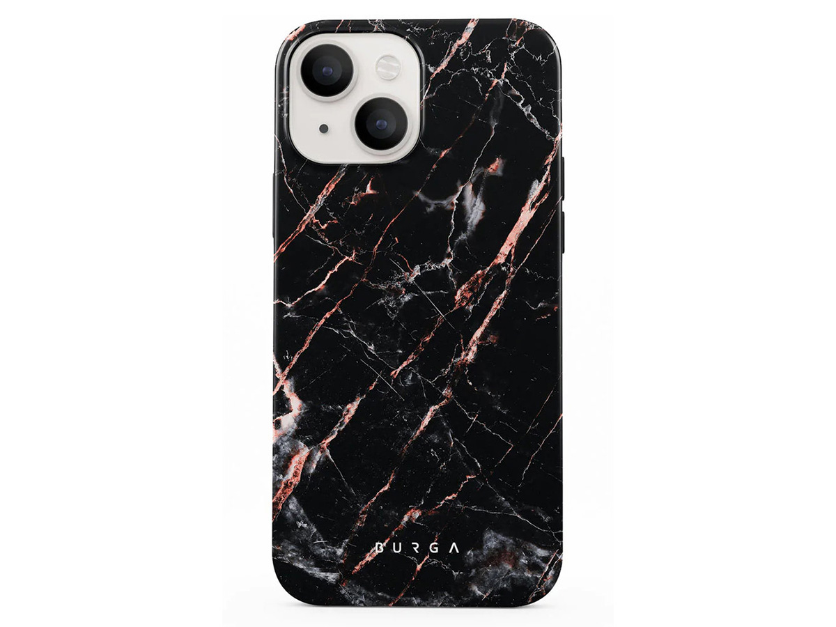 Burga Tough Case Rose Gold Marble - iPhone 14 Hoesje