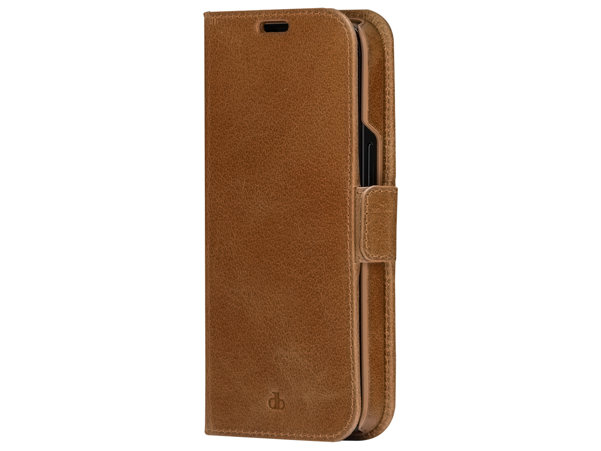 dbramante1928 Lynge Magnetic 2in1 Case Tan - Leren iPhone 15 Hoesje