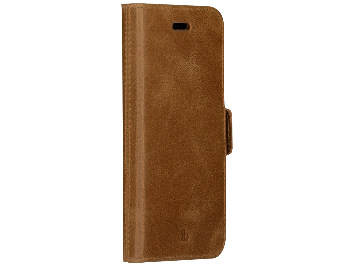 dbramante1928 Lynge Magnetic 2in1 Case Tan - Leren iPhone 15 Hoesje