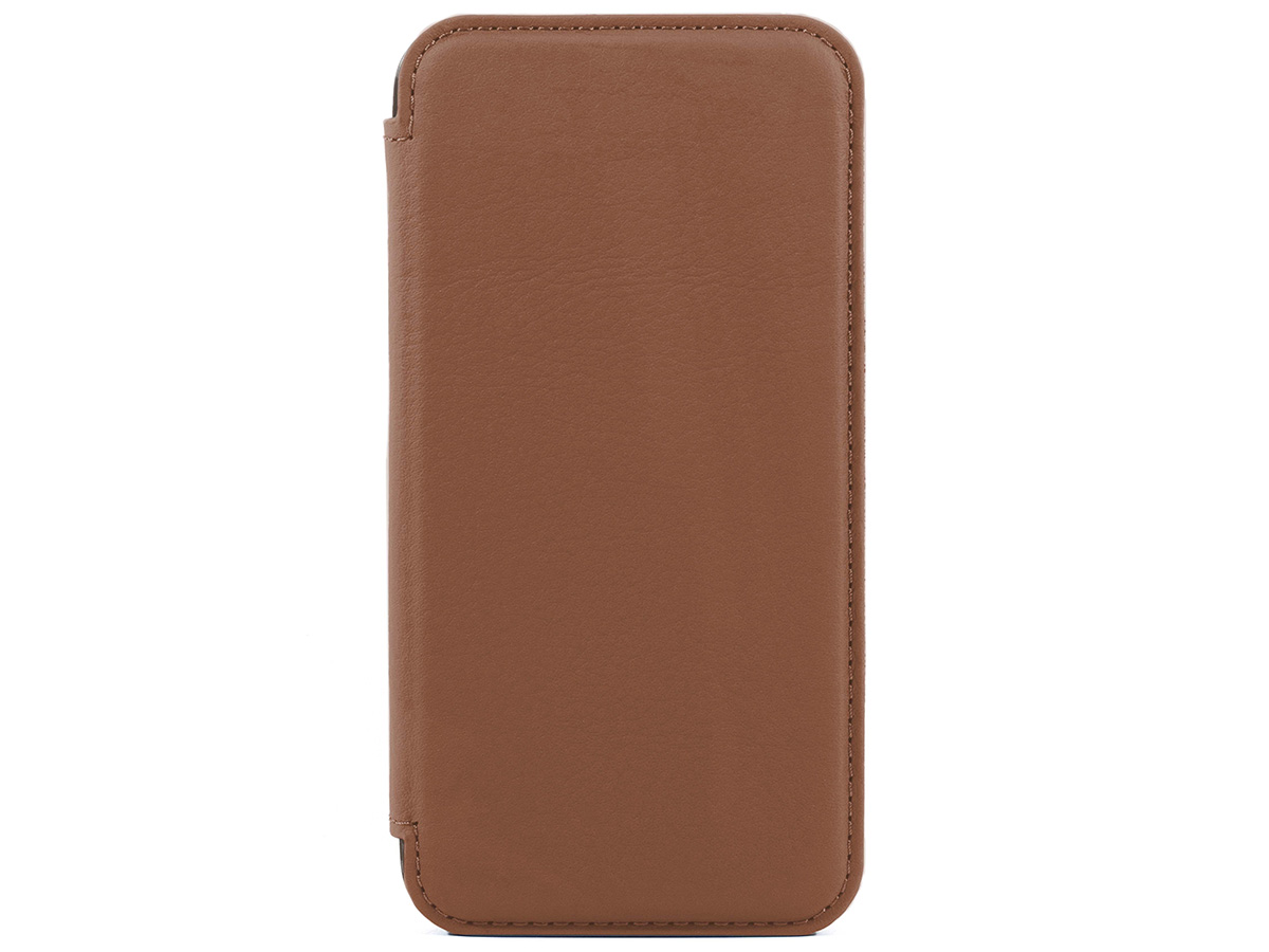 Greenwich Blake MagSafe Leather Folio Saddle - iPhone 14 Hoesje