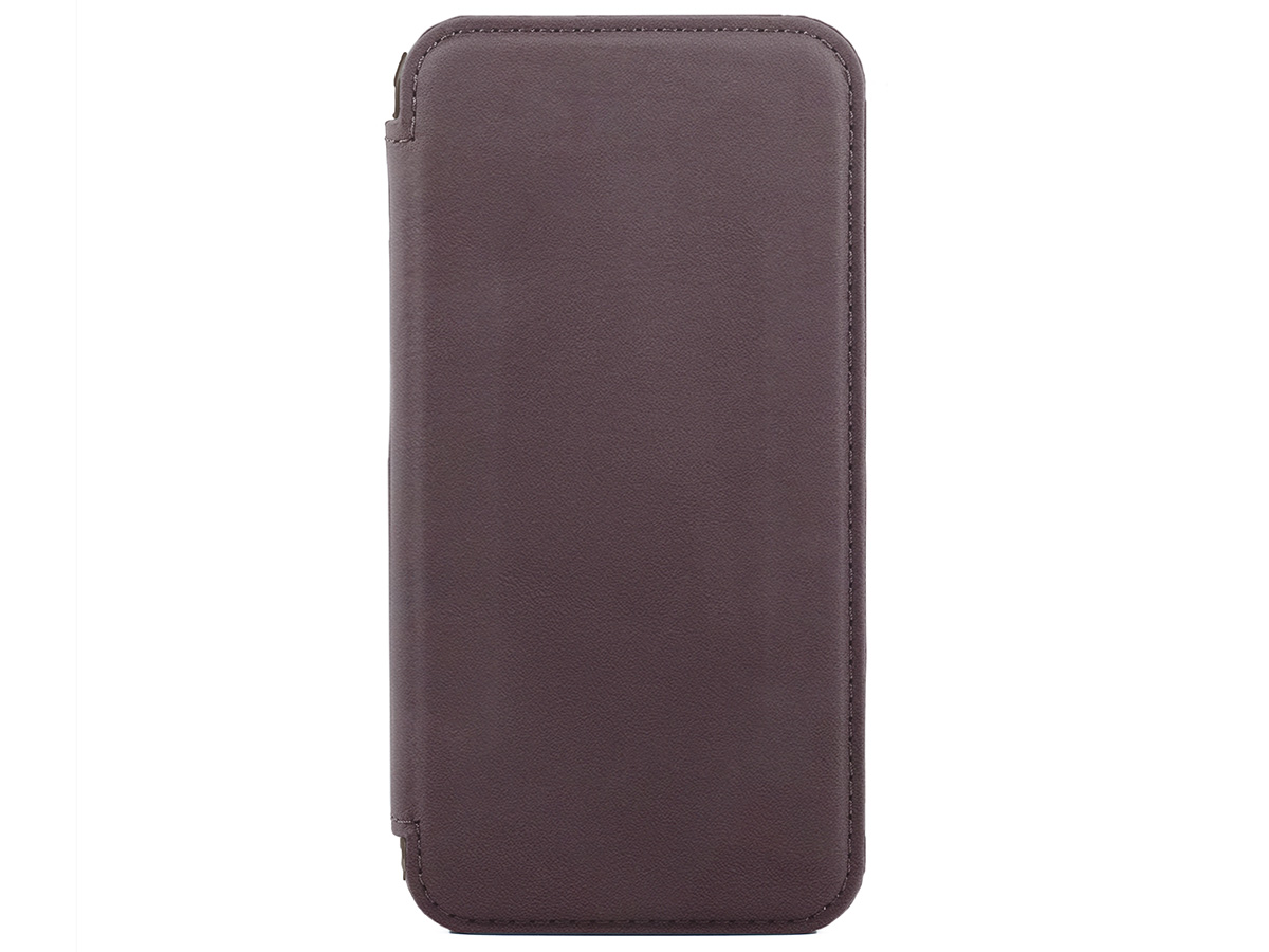 Greenwich Blake MagSafe Leather Folio Damson - iPhone 14 Hoesje