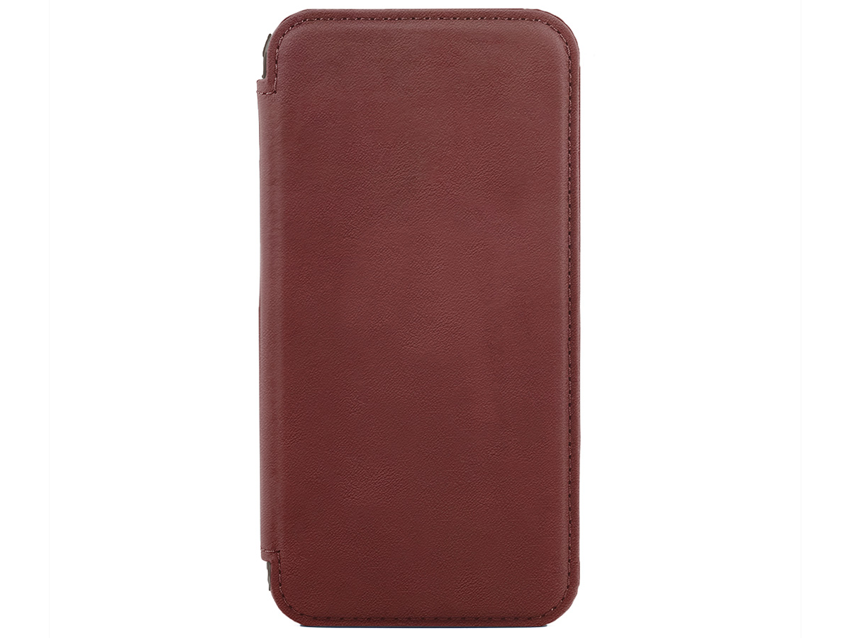 Greenwich Blake MagSafe Leather Folio Fireglow - iPhone 14 Hoesje