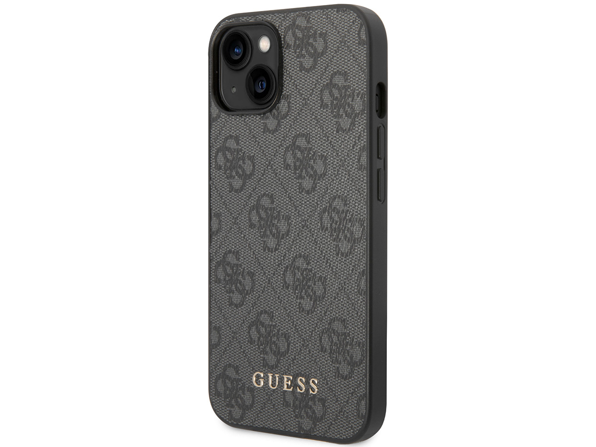 Guess 4G Monogram Case Grijs - iPhone 14 hoesje