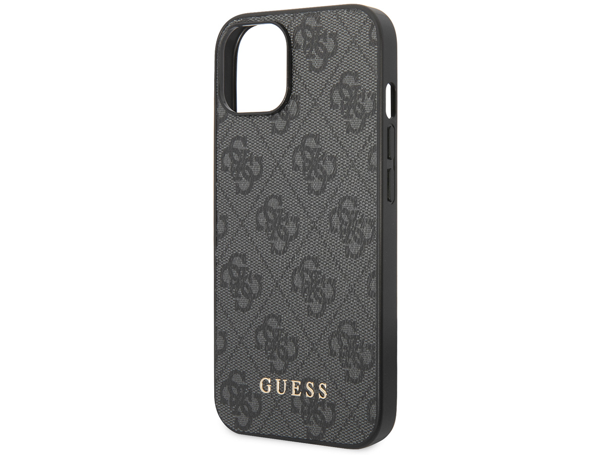 Guess 4G Monogram Case Grijs - iPhone 14 hoesje